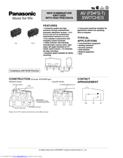 Panasonic AVL3 Series Manual
