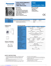 Panasonic TB5560187 User Manual