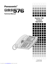 Panasonic 524X07801B Technical Manual
