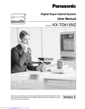 Panasonic KX-TD612NZ User Manual