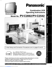 Panasonic PV C2062 Operating Instructions Manual