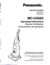 Panasonic MC-UG693 Operating Instructions Manual
