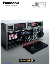 Panasonic AJHD1800 - VTR DVCPRO HD Brochure & Specs