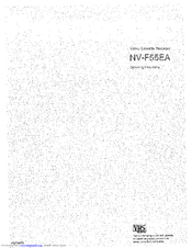Panasonic NV-F55EA Operating Instructions Manual
