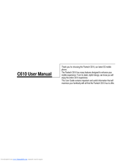 Pantech C610 User Manual