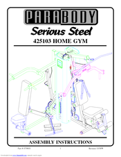 ParaBody Serious Steel 425103 Assembly Instructions Manual