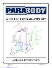 ParaBody 661101 Assembly Instructions Manual