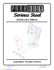 ParaBody 832102 Assembly Instructions Manual
