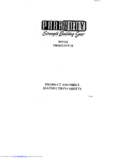 ParaBody 893102 Assembly Instruction Sheet