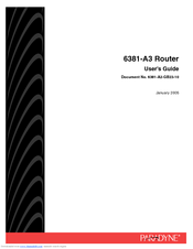 Paradyne 6381-A3 User Manual