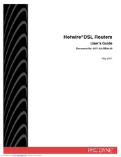 Paradyne Hotwire 6302 User Manual