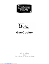 Parkinson Cowan Libra Operating And Installation Instructions