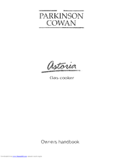Parkinson Cowan Astoria Owner's Handbook Manual