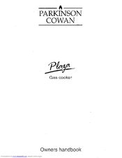 Parkinson Cowan Plaza Owner's Handbook Manual