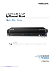 Patton electronics SmartNode 07MSN4400-QS Quick Start Manual
