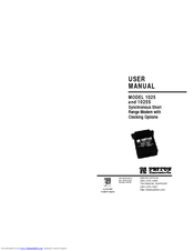 Patton electronics 1025 User Manual