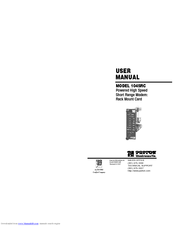 Patton Electronics 1045RC User Manual