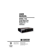 Patton electronics 1194 User Manual