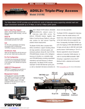 Patton electronics 3101RC Specifications