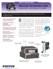 Patton electronics NetLink 2720/C Specification Sheet