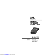 Patton electronics RS-232 User Manual