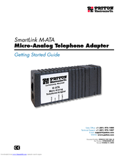 Patton electronics SmartLink M-ATA Getting Started Manual