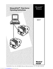 Paxar 9840 Operating Instructions Manual