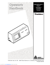 Paxar Freshmarx 9415 Operator's Handbook Manual