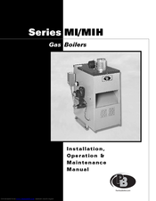 PeerlessBoilers MI/MIH series Installation & Maintenance Manual