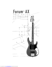 Peavey Forum AX Operating Manual