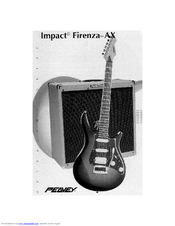 Peavey Impact Firenza AX Operating Manual