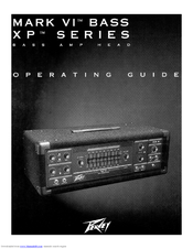 Peavey Mark VI Bass XP Series Operating Manual