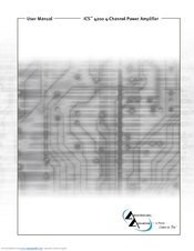 Peavey Architectural Acoustics ICS 4200 User Manual