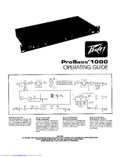 Peavey NASHVILLE 1000 Operating Manual