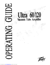 Peavey Ultra 60 Operating Manual