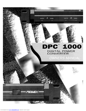Peavey DPC 1000 Owner's Manual