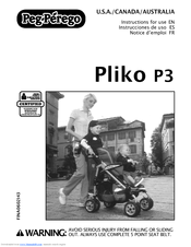 Peg-perego Pliko P3 Pramette Manuals 