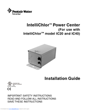 Pentair C40 Installation Manual