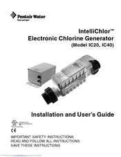 Pentair IntelliChlor IC40 Manuals | ManualsLib