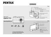 Pentax OPTIOT20 - Optio T20 Digital Camera Operating Manual