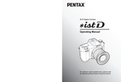 Pentax SMCPDA - istD 6.1MP Digital SLR Camera Operating Manual