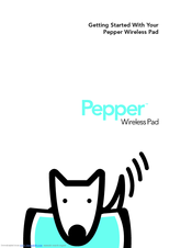 Pepper Computer Wireless Pad Getting Started