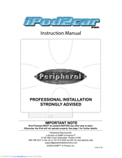 Peripheral Electronics iPod2car Instruction Manual
