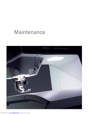 Pfaff Sewing Machine Maintenance Manual