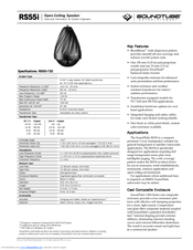 Soundtube RS55i Technical Information