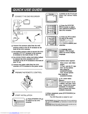 Philips DVDR520H/37B Quick Use Manual