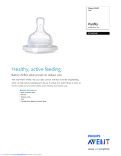 Philips Avent Avent SCF635/42 Specifications