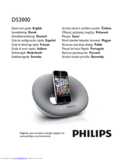Philips DS3000/12 Quick Start Manual