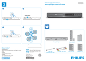 Philips BDP3020/F8 Quick Start Manual