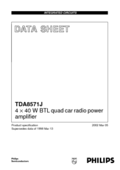 Philips TDA8571J Datasheet